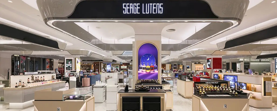 SERGE LUTENS芦丹氏 北京首家百货专柜艺境启幕